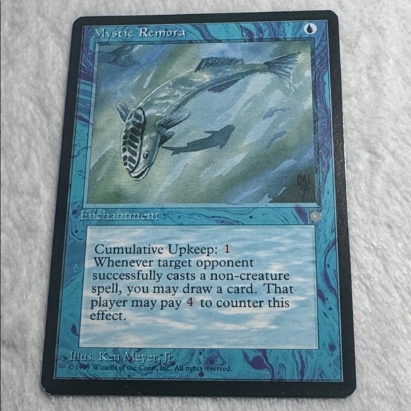 MTG Magic the Gathering Mystic Remora x2 - Picture 2 of 14